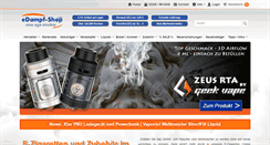 Desktop Screenshot of edampf-shop.com